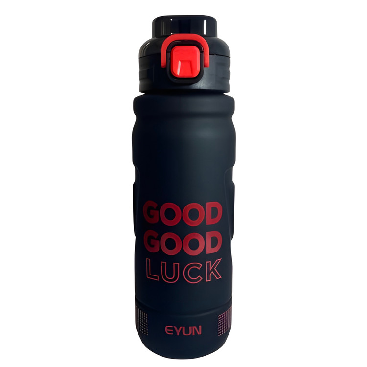 بطری ورزشی EYUN سبک و مقاوم طرح Good Luck