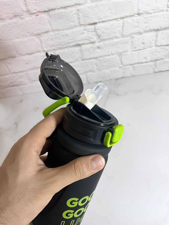 قمقمه سبک EYUN طرح Good Luck با درب محکم