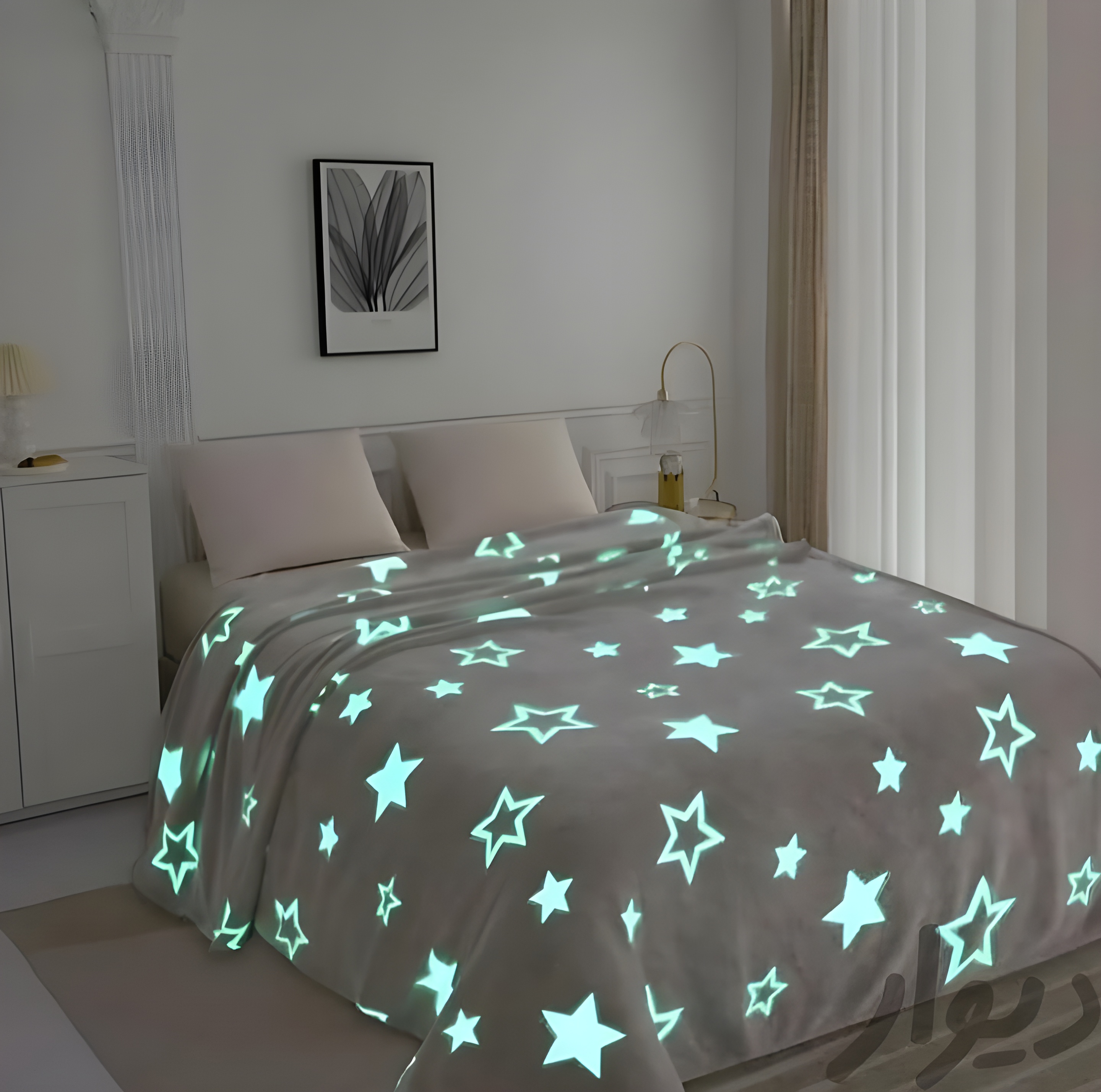 پتو ژلهای شبنما سایز دو نفره با طراحی نرم و لطیف