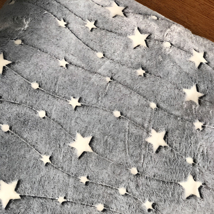 پتو دو نفره با طراحی فانتزی شبتاب و لطیف