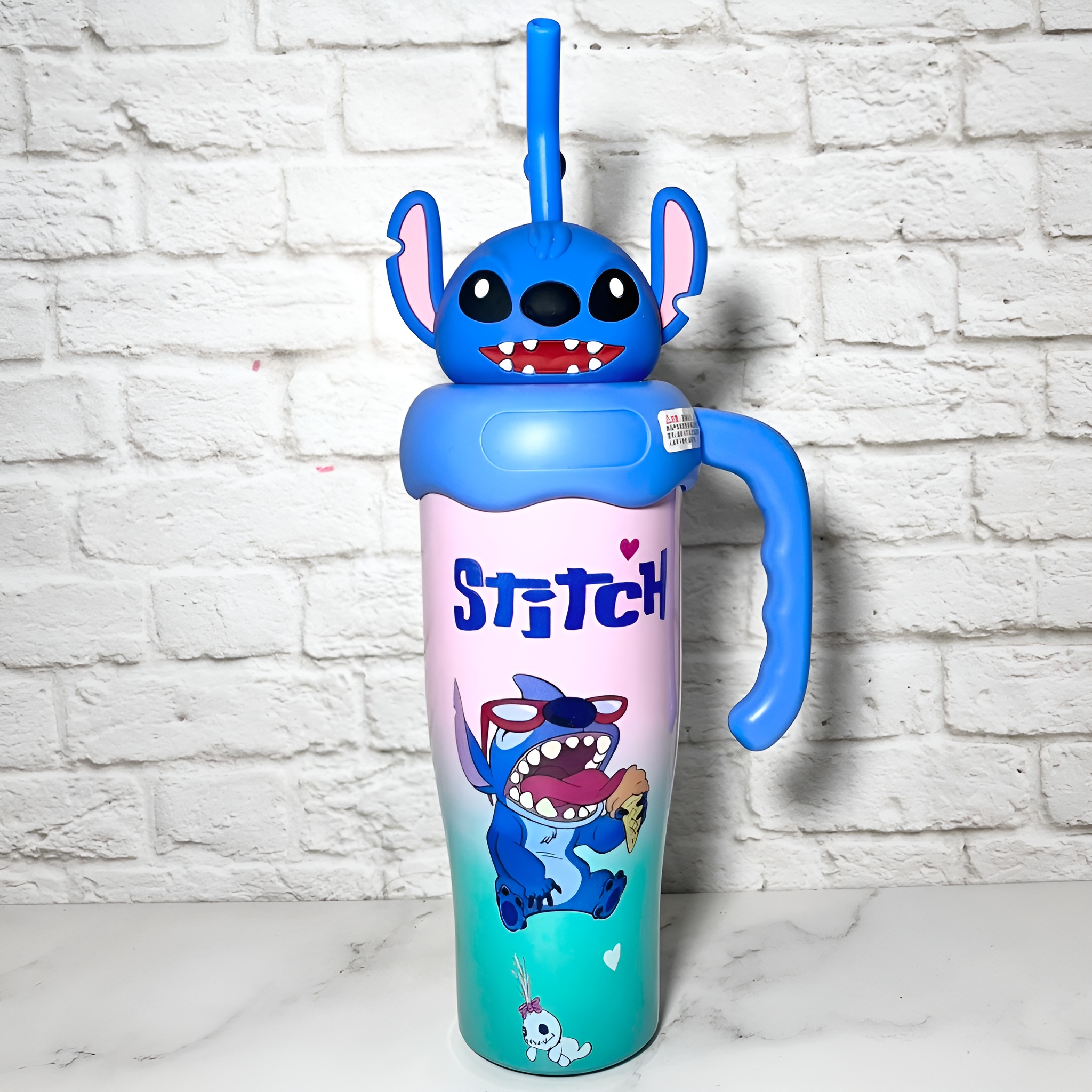 ماگ استیچ مخصوص کودکان با طراحی فانتزی و نی قابل حمل