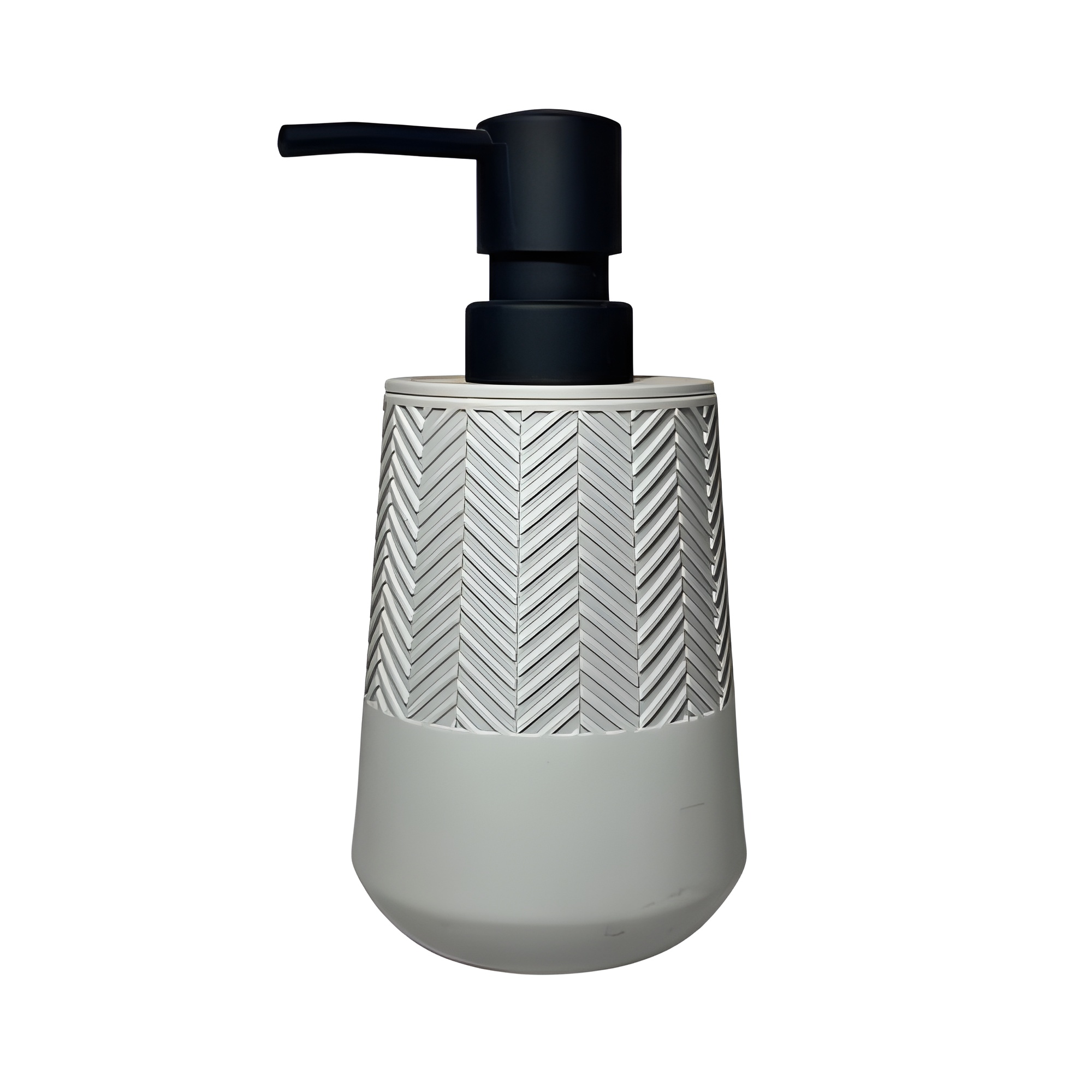 ظرف مایع پمپی سرویس بهداشتی با پوشش بافت‌دار جذاب