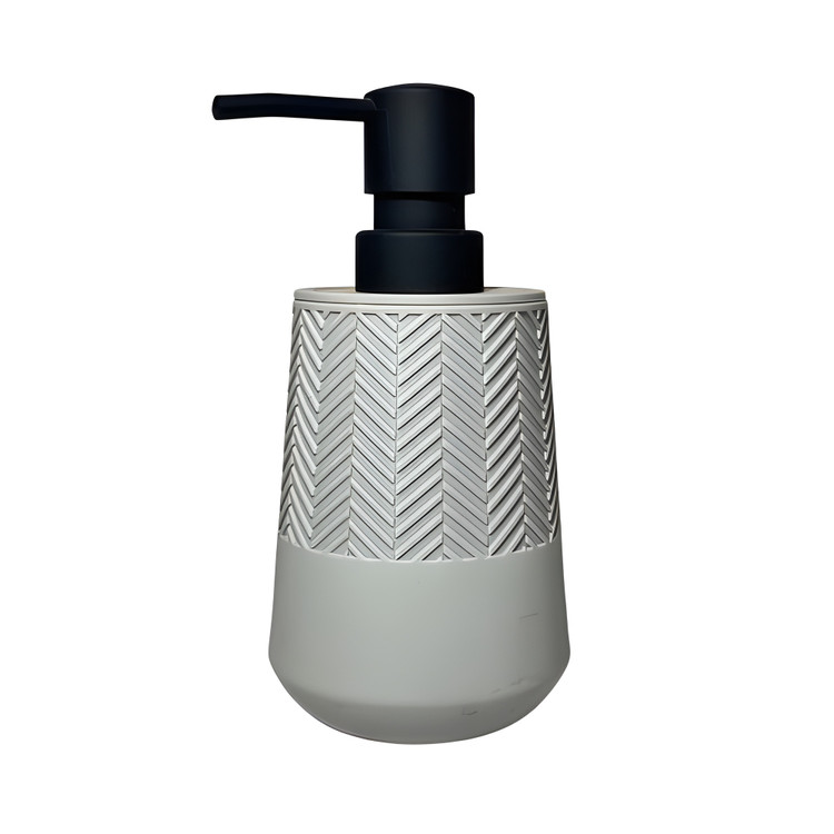 ظرف مایع پمپی سرویس بهداشتی با پوشش بافتدار جذاب