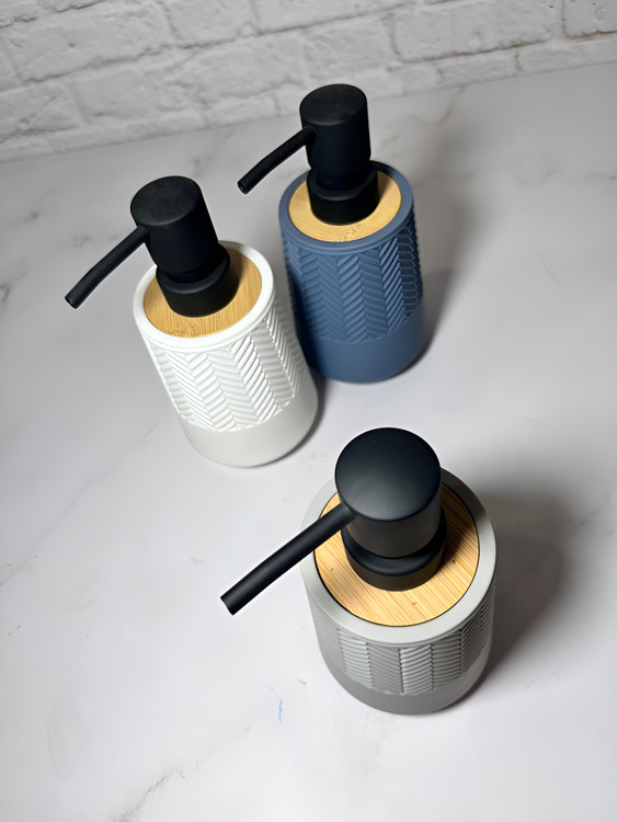 جا مایع دکوری سرویس بهداشتی با طراحی بافتدار مدرن