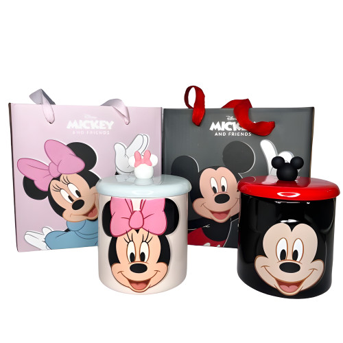 ماگ سرامیکی طرح میکی و مینی موس فانتزی و جذاب