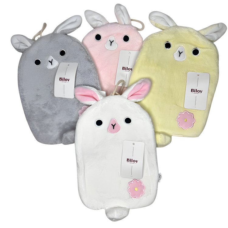 دستمال حولهای تنظیف مدل خرگوشی با طراحی فانتزی