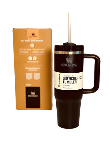 تراول ماگ استنلی Quencher مشکی ظرفیت 30 اونس