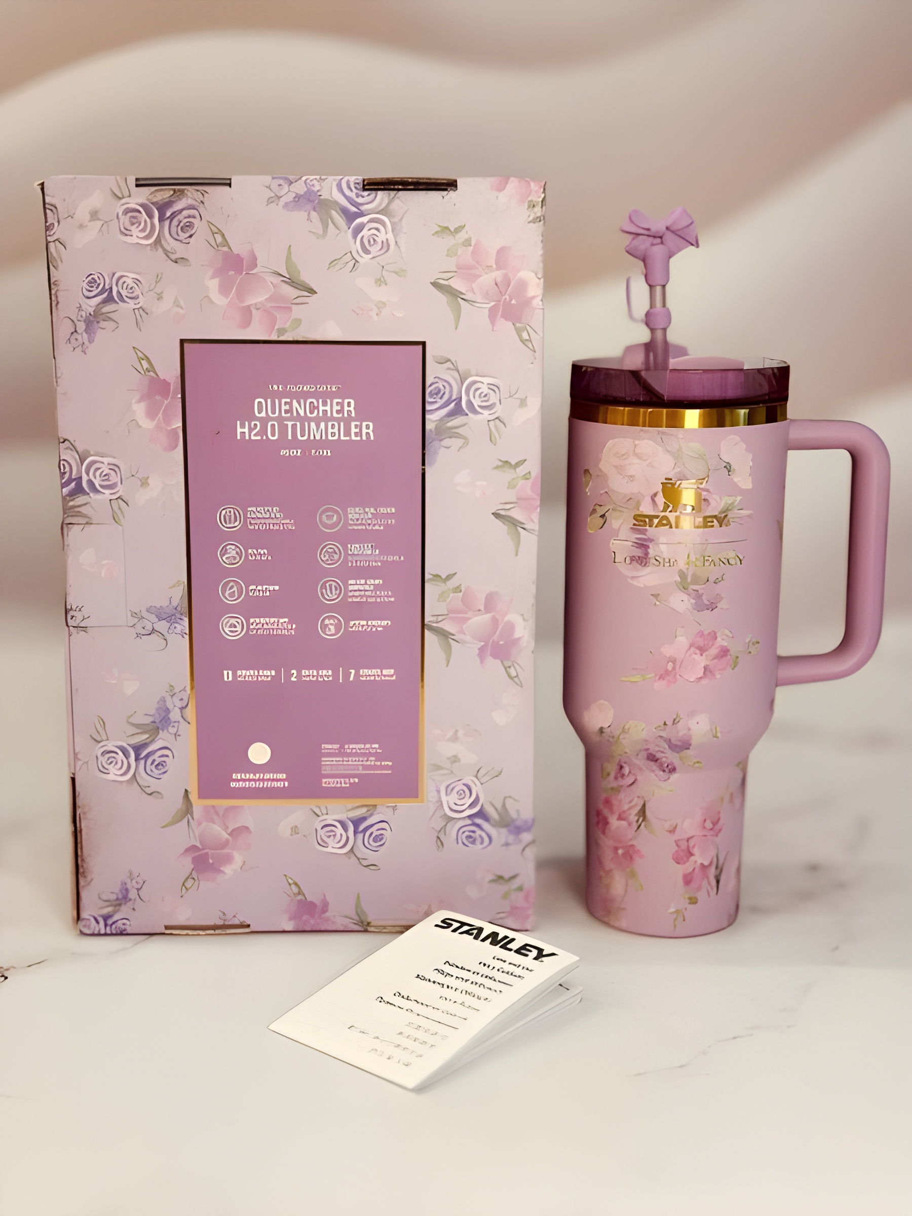 ماگ استنلی Quencher بنفش مناسب هدیه دادن