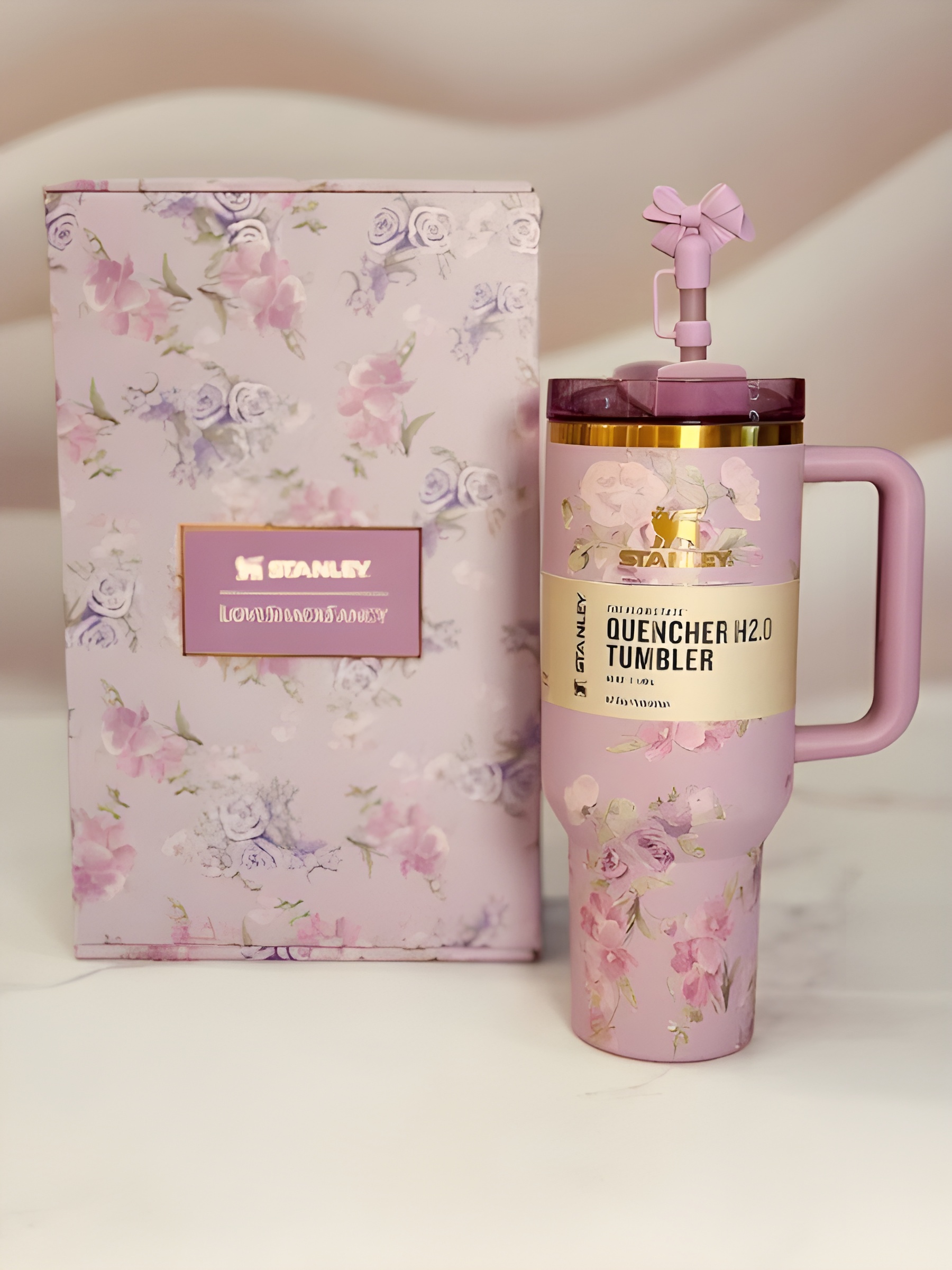 تراول ماگ استنلی Quencher بنفش سبک و قابل حمل