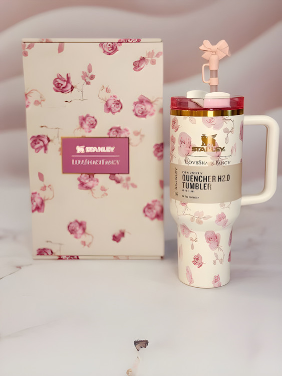 تراول ماگ استنلی Quencher سفید با کیفیت بالا و بادوام