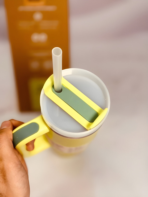 تراول ماگ استنلی Quencher سبز روشن با کیفیت بالا و بادوام