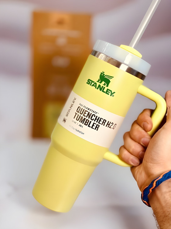 ماگ سبز روشن استنلی Quencher سبک و قابل حمل