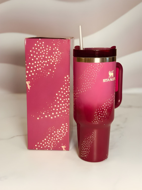 ماگ استنلی باربی ستارهای برای استفاده روزانه و سفر