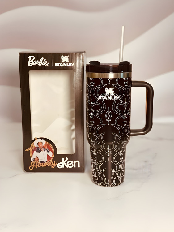 تراول ماگ استنلی باربی کن جعبه کادویی