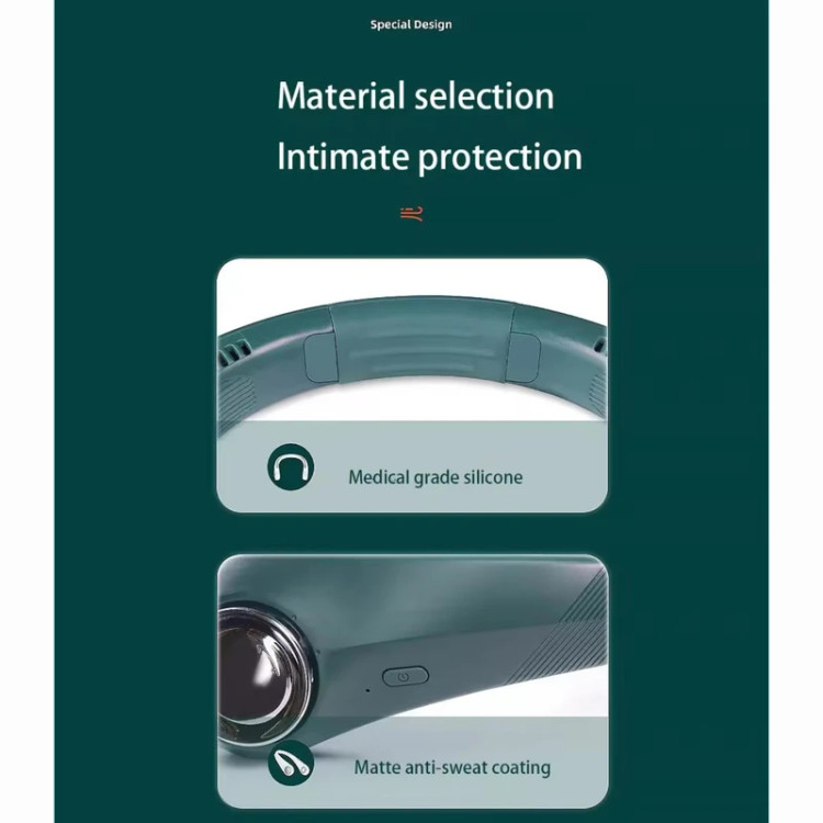 پنکه شارژی گردنی مناسب ورزش و پیادهروی