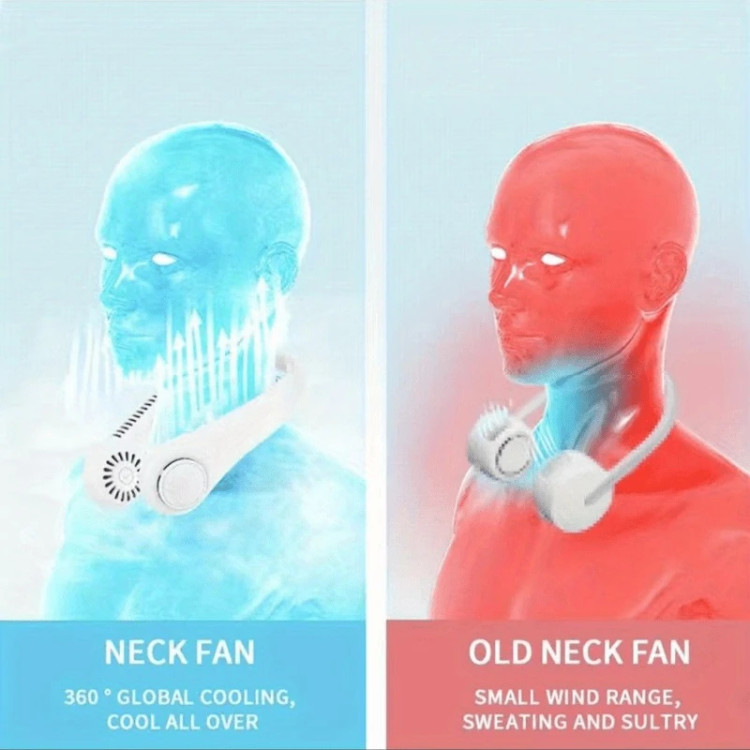 پنکه شارژی گردنی مناسب محل کار و سفر