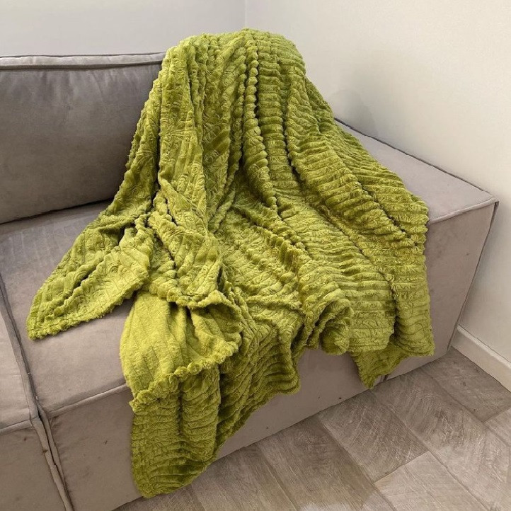 پتو پلیسهای سایز بزرگ تکرنگ و نرم