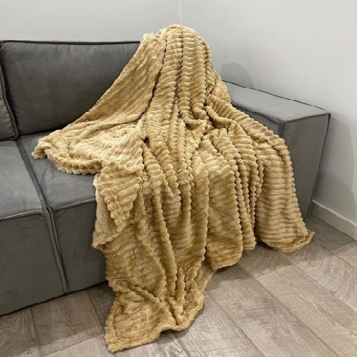 پتو پلیسه‌ای دو نفره مناسب اتاق خواب