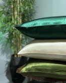 ست روبالشتی ساتن ابریشم دوتایی بافت نرم و درخشان