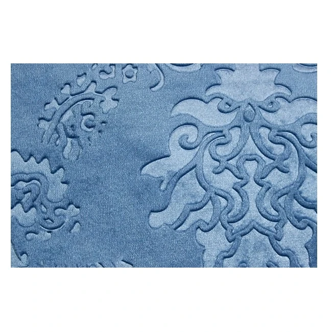 پتو نرم و لطیف تابستانی طرح ساده گل برجسته