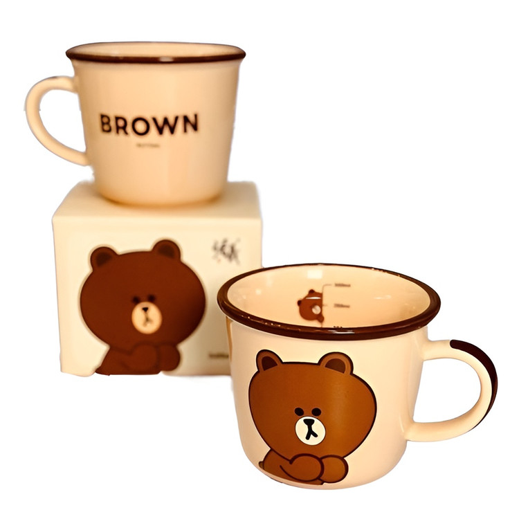 ماگ اورجینال طرح تدی میل دار با طراحی خاص