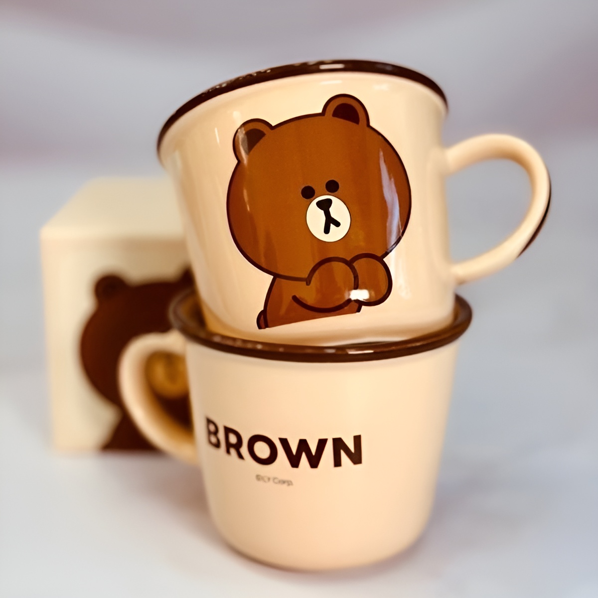 لیوان تدی میل دار اورجینال مناسب نوشیدنی‌های روزانه