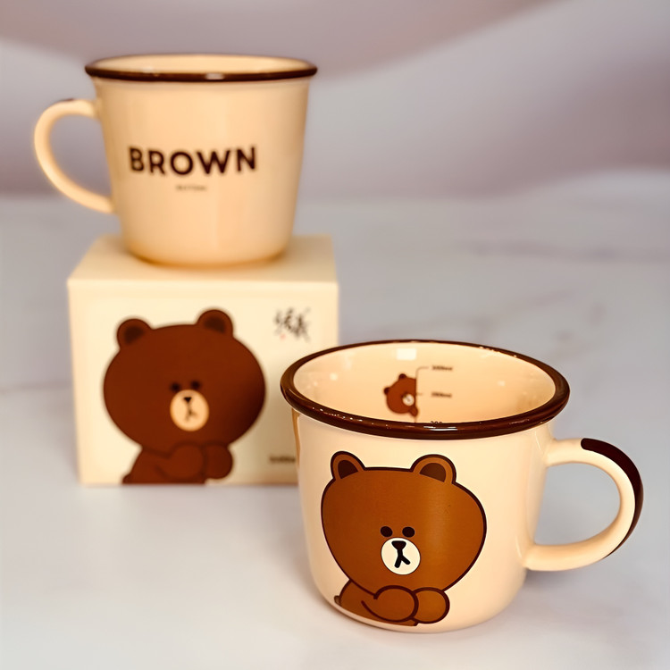 لیوان تدی میل دار شیک و جذاب برای هدیه