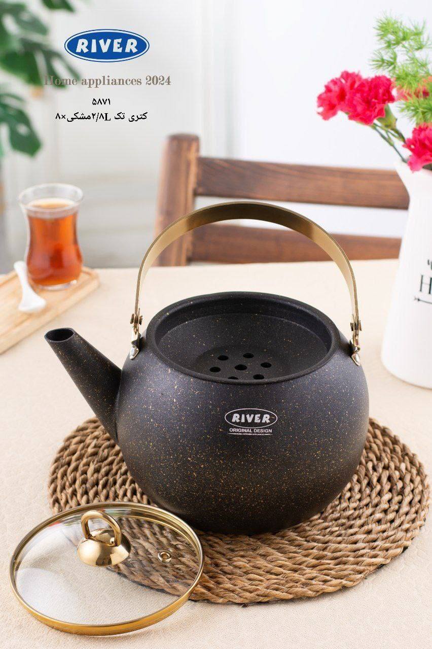 کتری تک با بدنه آلومینیومی و پوشش نچسب گرانیت