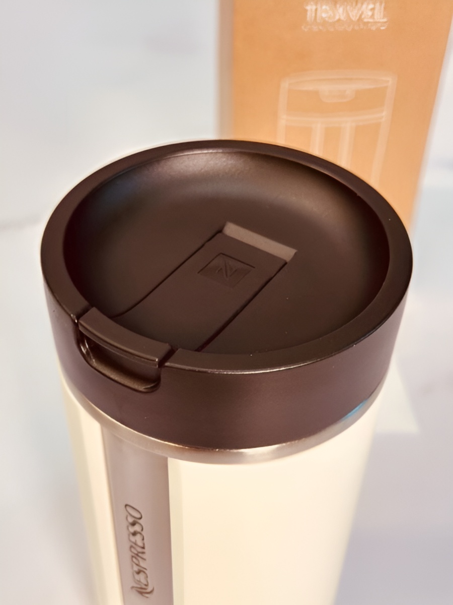 تراول ماگ نسپرسو سفید مناسب استفاده روزانه و سفر