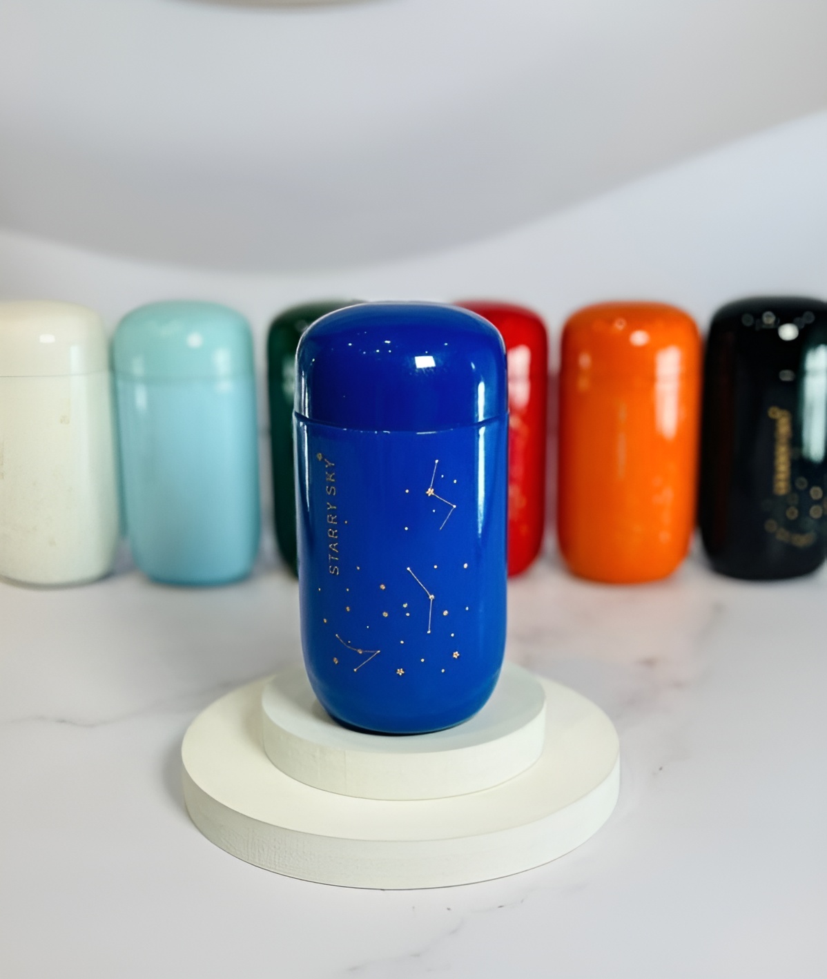 تراول ماگ مینی مدل گلکسی با درب ضد ریزش