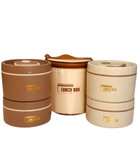 ظرف غذا دو تکه استیل مناسب نگهداری و حمل غذا