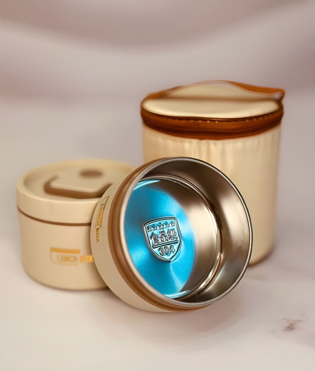 ظرف غذا استیل دو لایه مقاوم و قابل شستشو