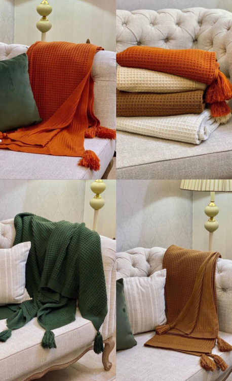 شال مبل با دوام و شیک با طرح پیکه