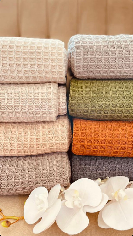 شال مبل بافتی برای اتاق نشیمن و پذیرایی