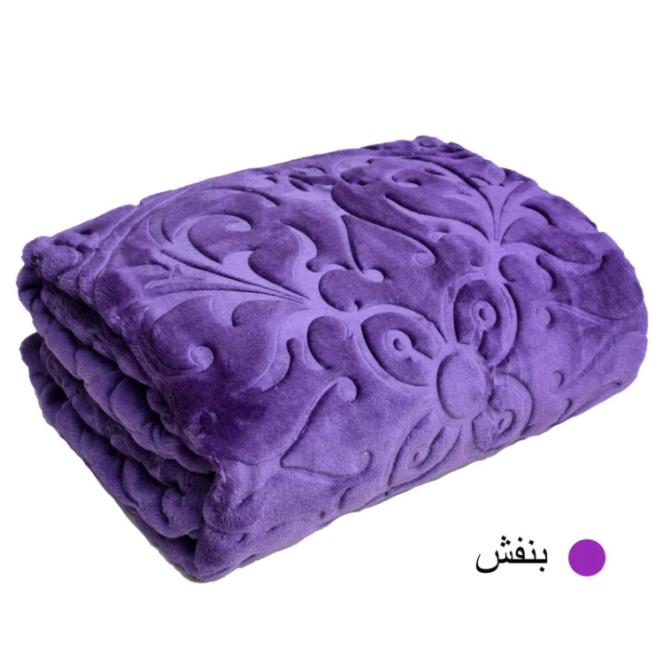 پتو گل برجسته گلبافت سبک و قابل شستشو