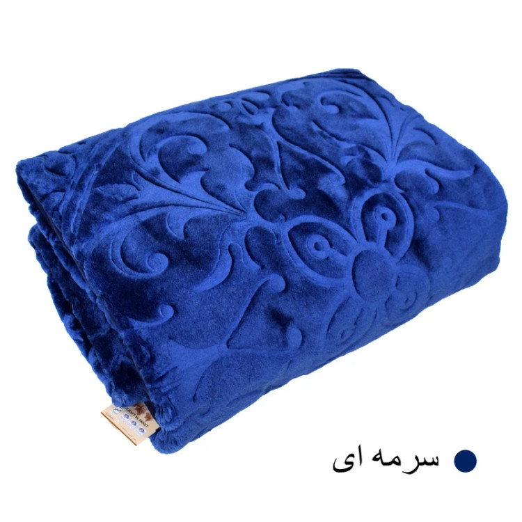 پتو یکنفره گل برجسته گلبافت با رنگبندی متنوع