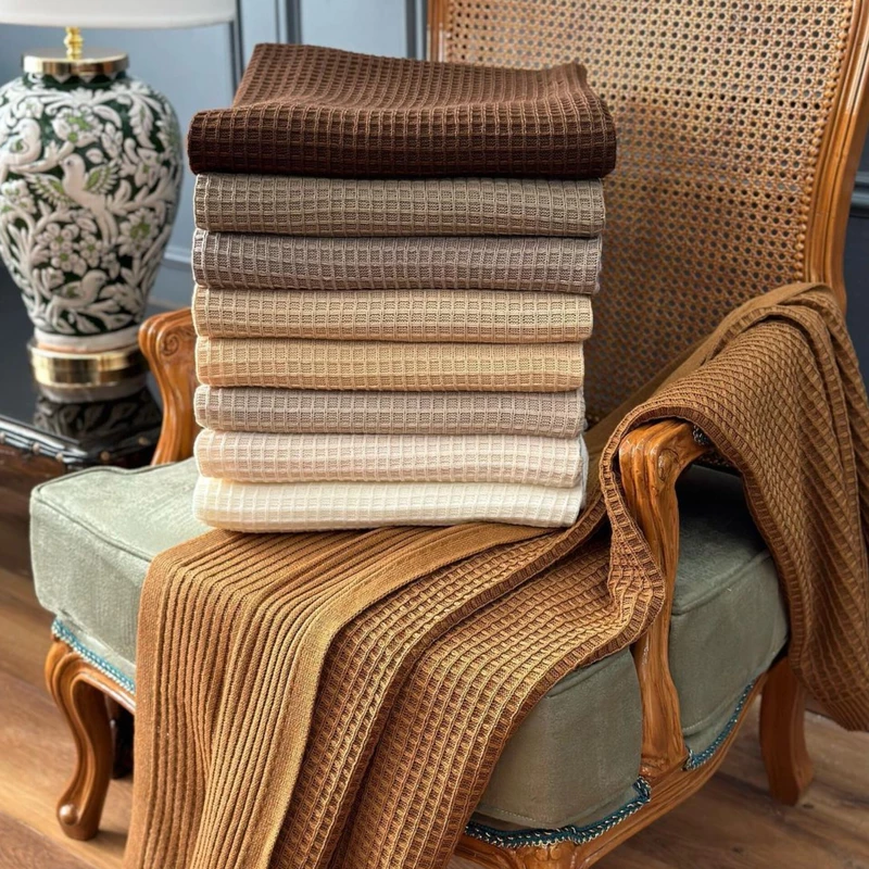 شال مبل بافتی طرح پیکه مناسب دکوراسیون خانه