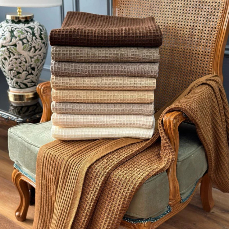 شال مبل بافتی طرح پیکه مناسب دکوراسیون خانه