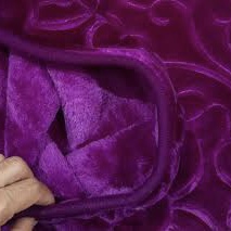 پتو گل برجسته یکنفره گلبافت سبک و راحت