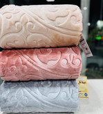 پتو یکنفره گل برجسته گلبافت با کیفیت بالا