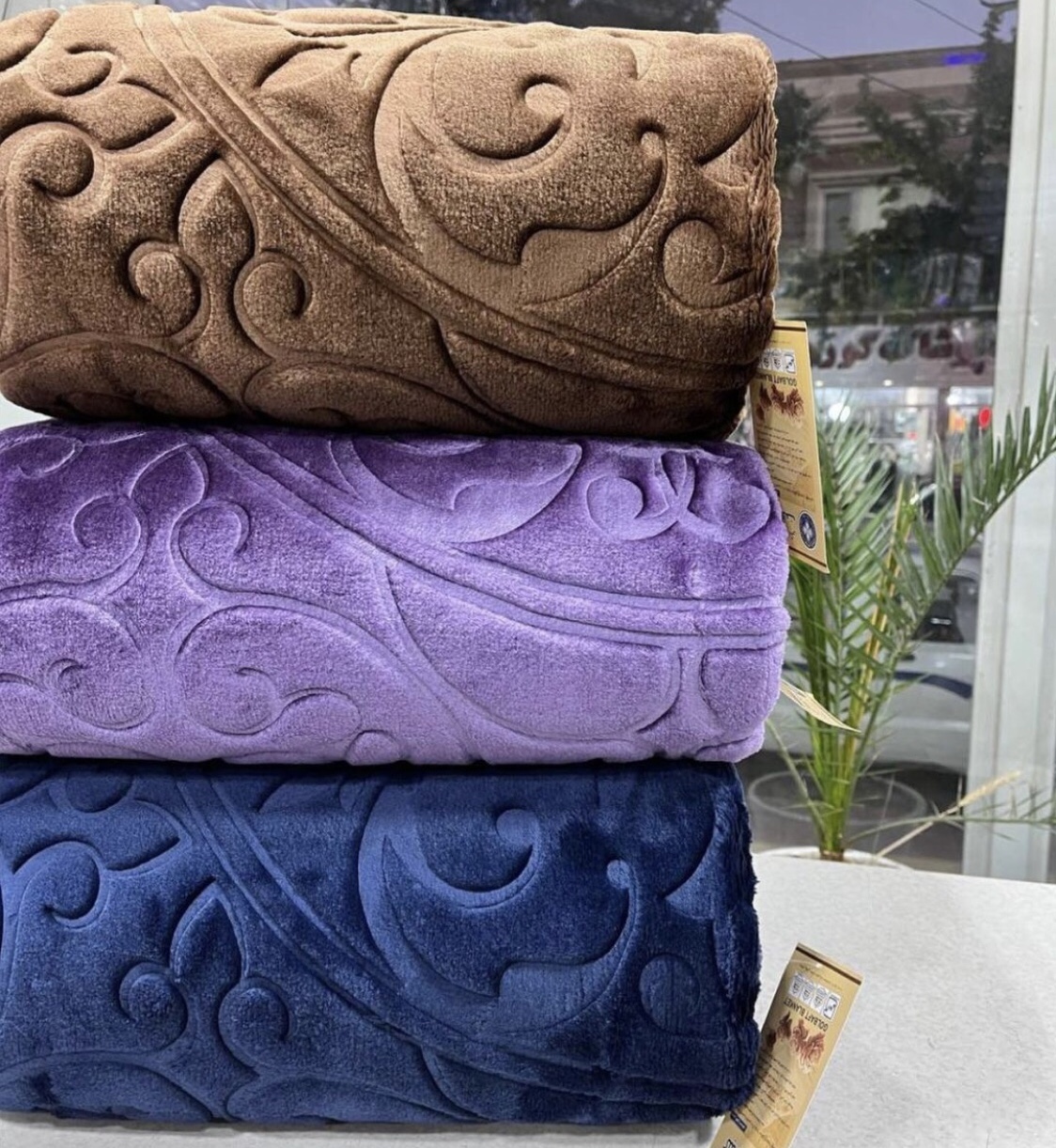 پتو گلبافت سبک، نرم و گرم