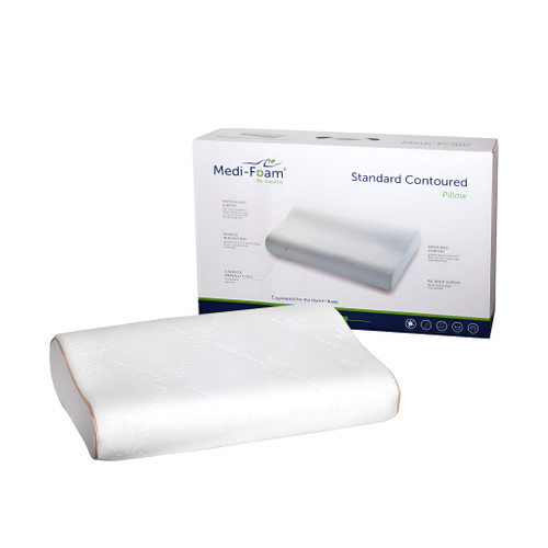 بالشت طبی موجدار مدی فوم سایز ایکس لارج برای خواب راحت