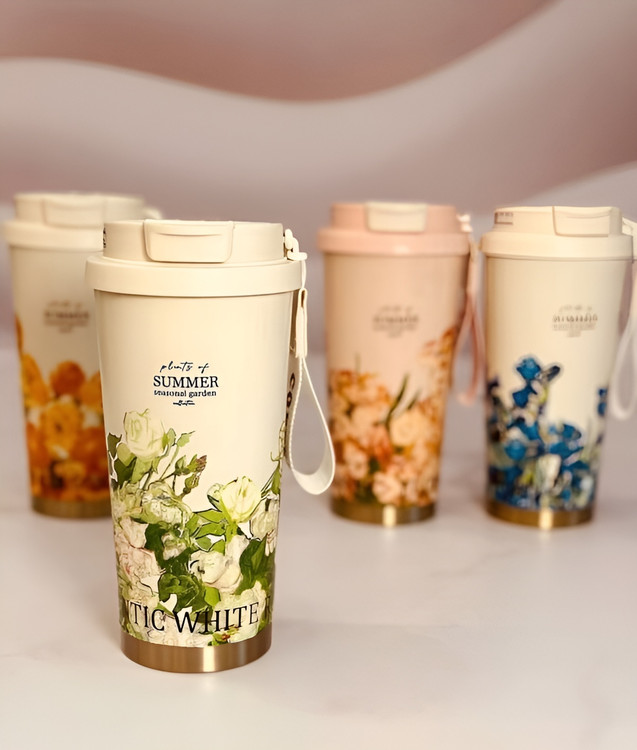 تراول ماگ فانتزی طرح گاردن مناسب هدیه