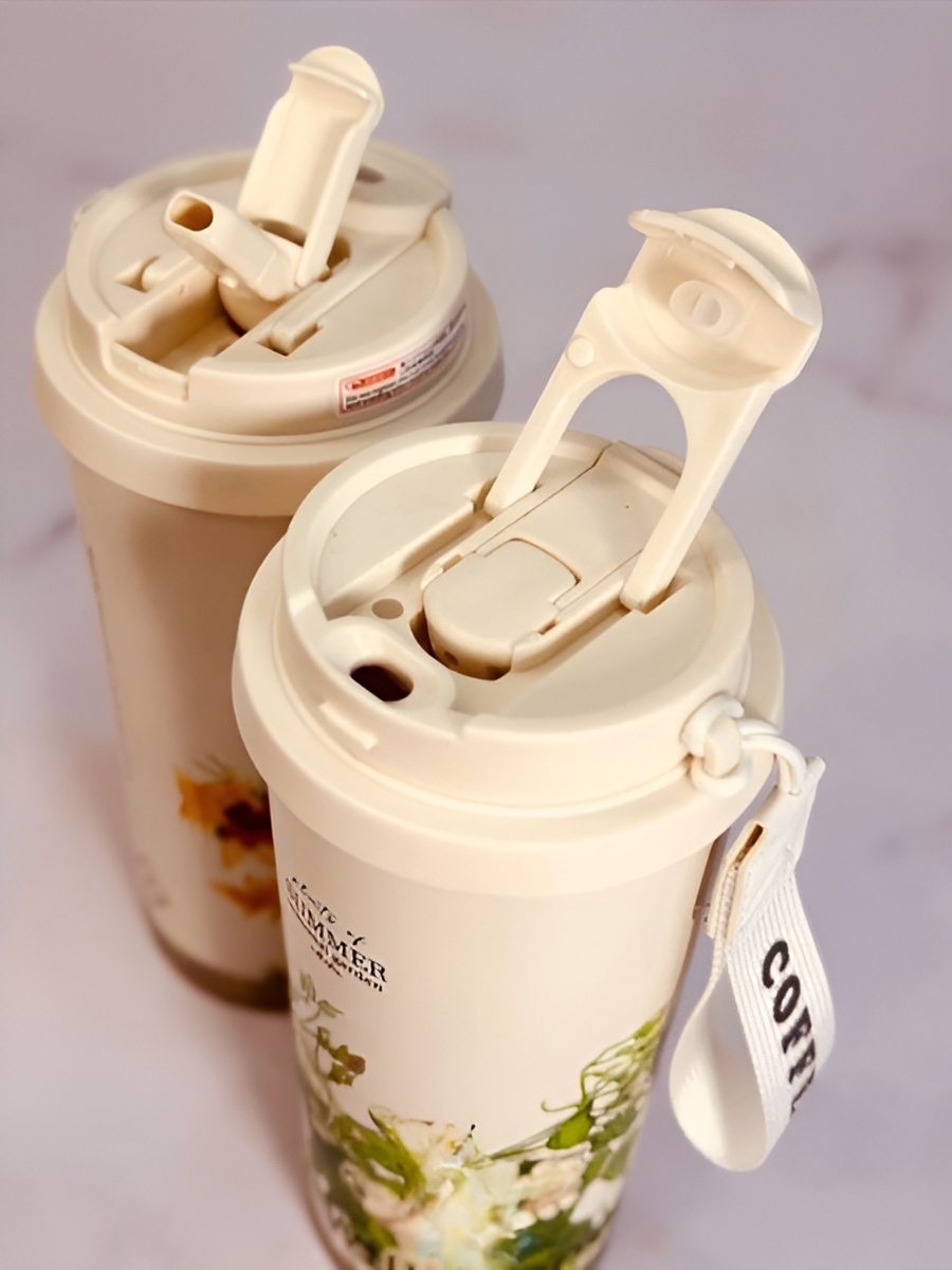 ماگ قابل حمل طرح گاردن با درپوش ضدریزش