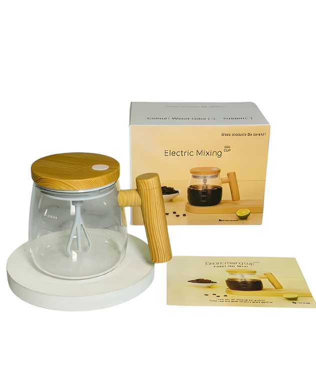 ماگ همزن دار پیرکس مناسب تهیه نوشیدنیهای گرم و سرد