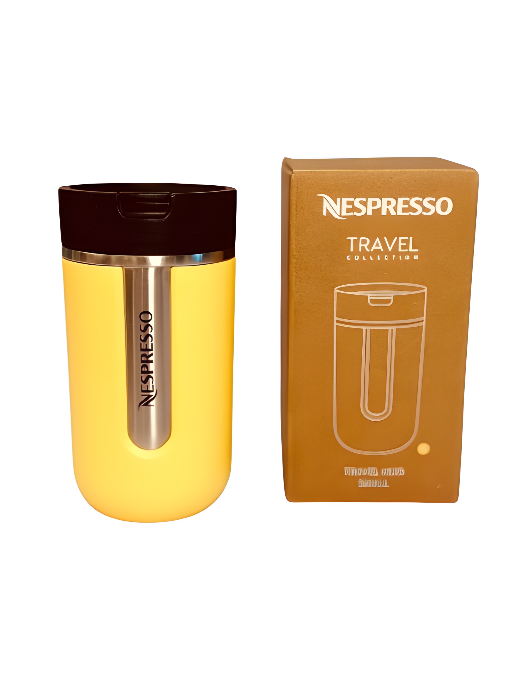 تراول ماگ نسپرسو زرد Nespresso Nomad مناسب نوشیدنیهای گرم