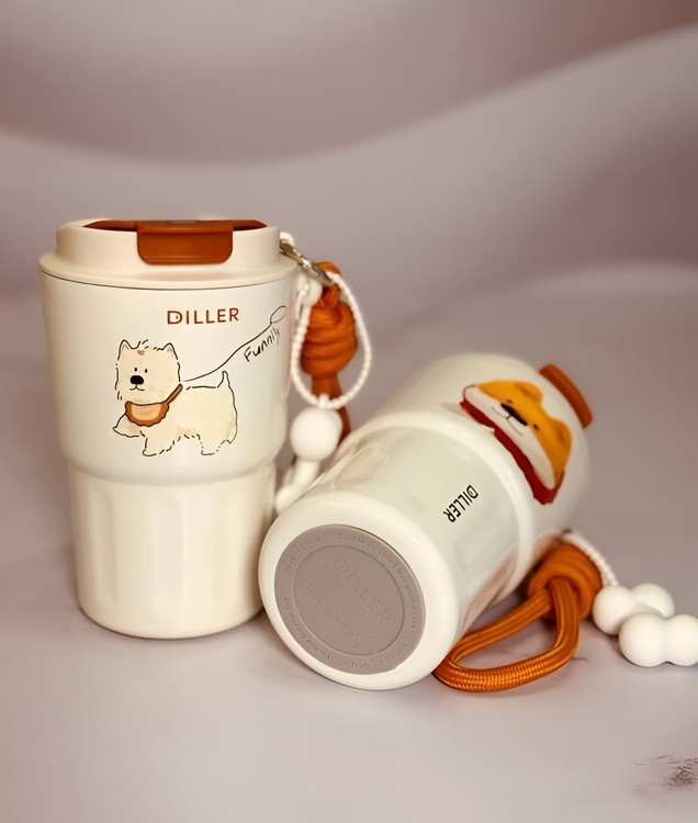 خرید تراول ماگ دیلر اورجینال با طراحی کارتونی