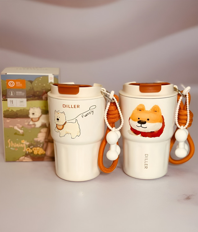 تراول ماگ دیلر طرح سگ برای استفاده روزمره