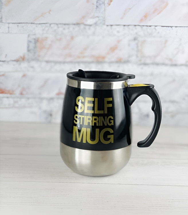 ماگ با همزن داخلی برای شکلات داغ یا لاته