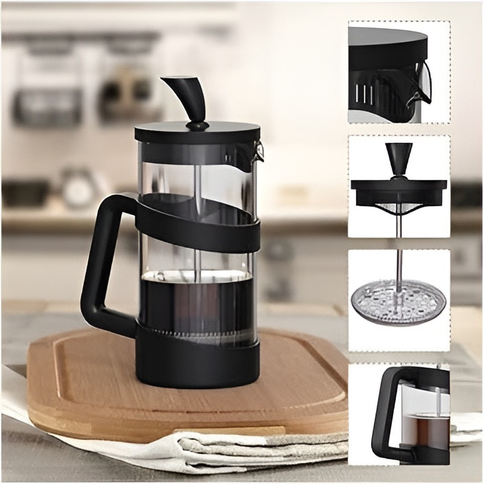فرنچ پرس با طراحی مقاوم و دسته ارگونومیک